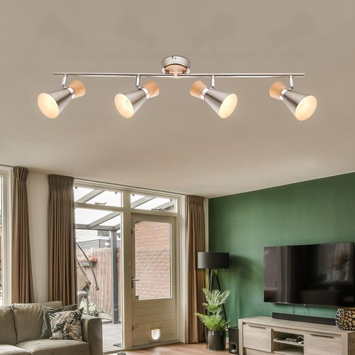Lampe spot plafond - de, bois