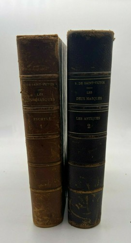 Les deux masques volumes - deux, masques,