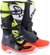 Bottes Alpinestars Tech 7S Jeunesse 4 Grises 2015017-9058-4