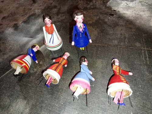 Ensemble personnages bois - ensemble,