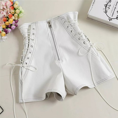 Nouveau short cuir - en, de
