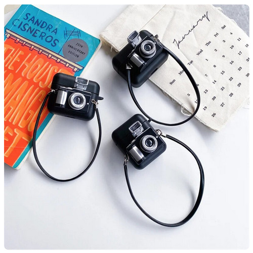 Retro camera etui - 3d,