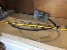 Genuine Peugeot 504 coupe cabriolet  2 x rear handbrake cable 483460 483450