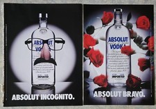 ABSOLUT VODKA x5 Pages Ads Pub Collection Pack Magazines 