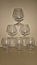 6 VERRES a COGNAC 20 cl 