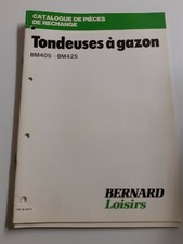 éclaté pieces de tondeuse