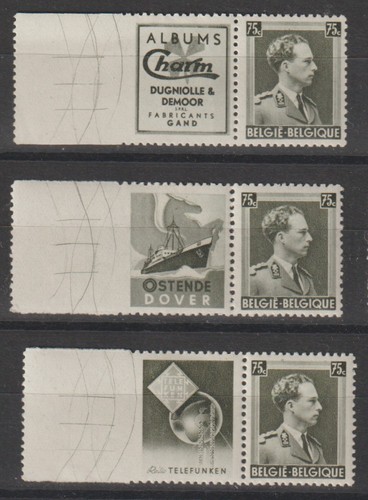 Belgium pubs 1938 cob - -,