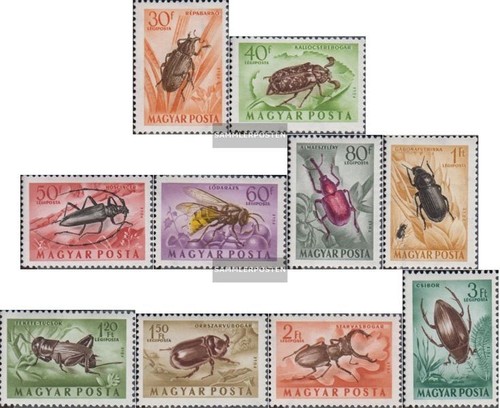 Timbres hongrie 1954 - hongrie,