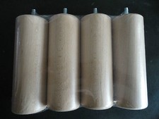 JEU DE 4 PIED DE LIT A VISSER