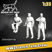 1: 35 - Figurines Tankistes