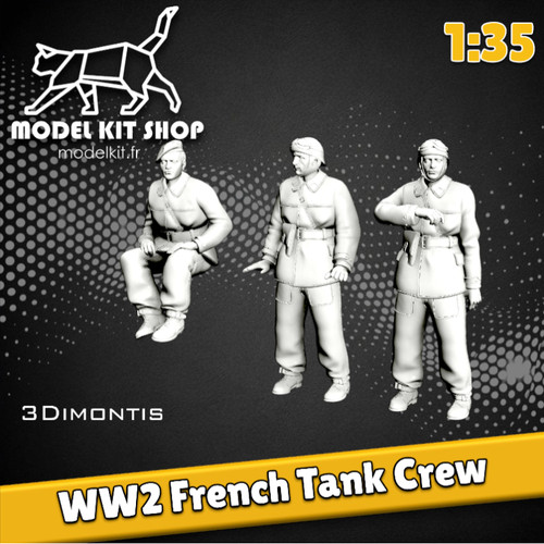 Figurines tankistes - 35,