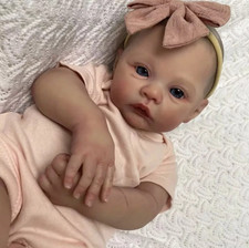 Reborn Baby Doll 50cm Vinyl Silicone Realistic Handmade Newborn Christmas Gift