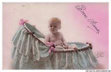 CAR-ADZP16-0915-CHILD - Happy New Year - Baby in a Crib