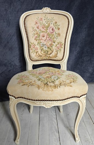 Chaise sculptée style louis - chaise,