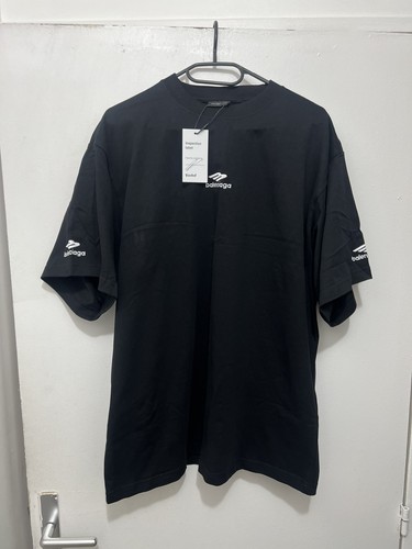 Balenciaga embroidered tee - embroidered,