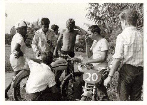 Ancienne photographie rallye - photographie,