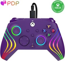 Manette PDP Afterglow Wave Filaire Violet pour Xbox Series X|S, Xbox One - NEUF