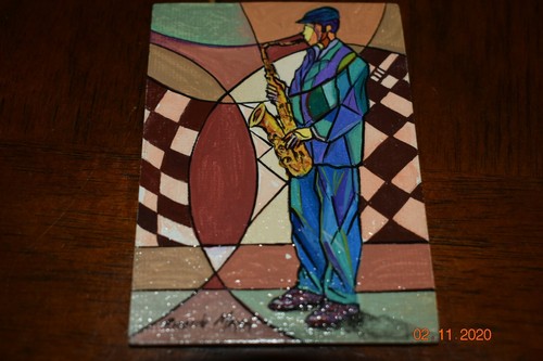 Ricardo maya painting abstract - ricardo,