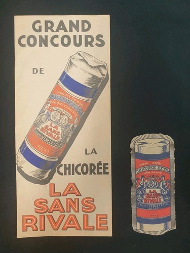 Publicité ancienne chicorée - ancienne,