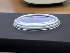 Verre Plexi Rond À Collerette