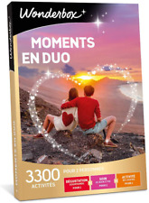 Wonderbox - Coffret Cadeau - MOMENTS EN DUO – Idée Cadeau- 3300 Activités À Part