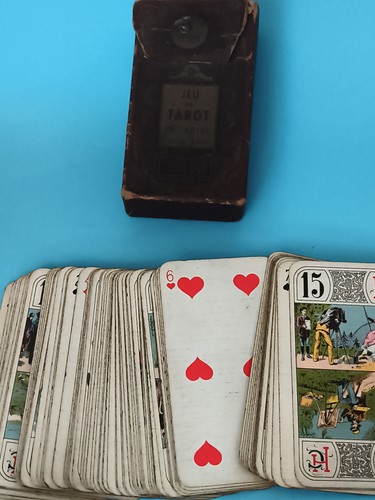 Jeu tarot ancien cartes - tarot,
