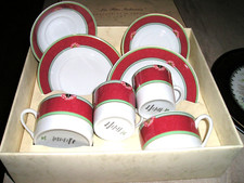 LIMOGES PORCELAIN -2 DUO services for THE and CAFE - PRESTIGE - in box