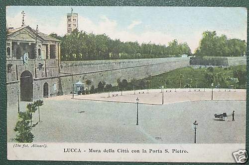 Italie lucca mura della - italie,