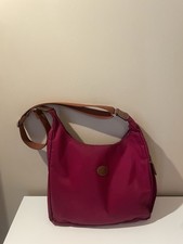 Sac besace longchamp rose