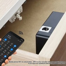 Armoire design contemporain serrures électroniques invisibles pour meubles en b