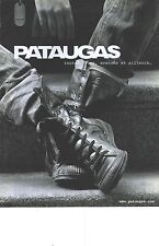 2006 ADVERTISING PATAUGAS Sneakers Shoes Black & White