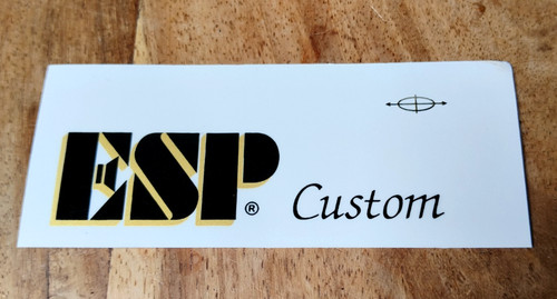 Esp custom headstock logo - esp,