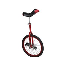 Monocycle 20" rouge tige de
