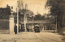 Carte Postale Ancienne ❤️ TOULOUSE -Passerelle du Jardin des Plantes