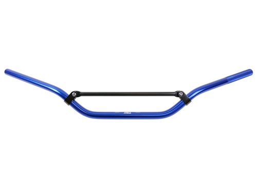 Guidon bleu enduro haut - enduro, alu
