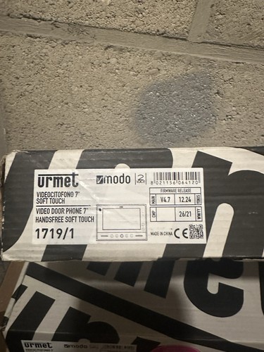 Urmet interphone vidéo modo - urmet,