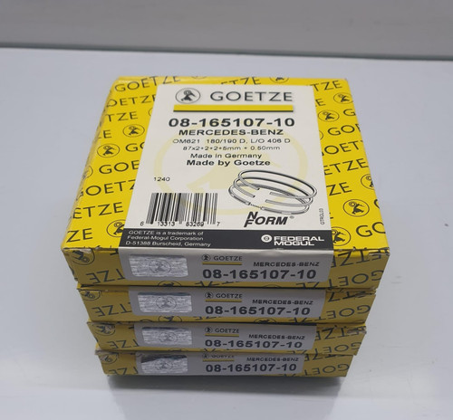 Piston ring set - piston,