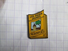 pin's ANNUAIRE LES PAGES JAUNES france TELECOM