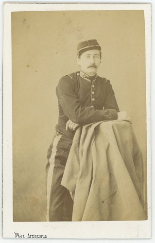 Cdv militaire circa 1865 - circa, le
