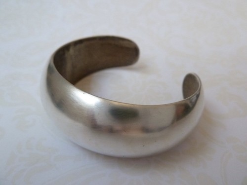 Vintage sterling silver cuff - sterling,