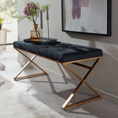 Finebuy banc velours cm - finebuy,