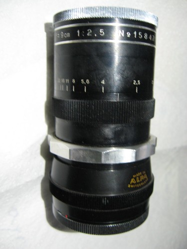 Angénieux 9cm alportar - angénieux, f2,5