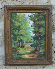La Foret Huile sur toile