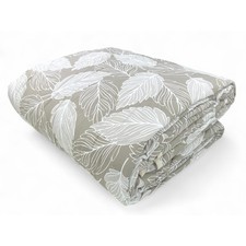 Couette Feuille Beige -