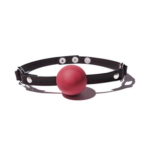 Baillon boule luxe - baillon, cuir