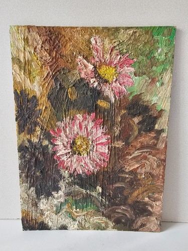 Tableau huile sur - huile, carton