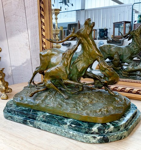 Sculpture bronze signée - sculpture,