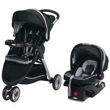 Graco Fast action Fold Sport Click Connect Gotham Stroller And Car seat Open Box