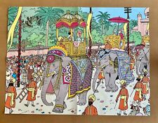 HERGE AFFICHE 2017 TINTIN LES