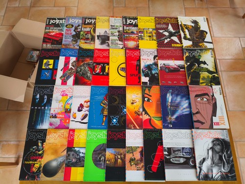 Lot magazines joystick cd - lot,